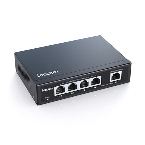 4/8/16 Port Gigabit PoE Switch